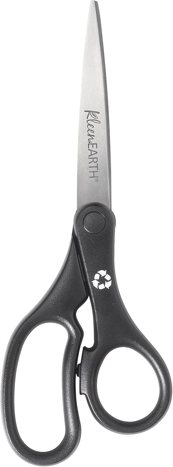 Westcott 15583 KleenEarth 8" Recycled Scissors