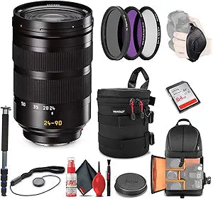 Leica 11176 Vario-Elmarit-SL 24-90mm Lens Bundle