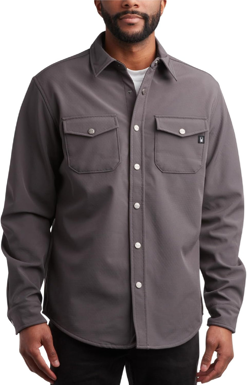 Spyder M SPYDR SWEATR FLEEC Men's Softshell Shirt Jacket — main product image