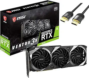 MSI RTX 3070 Ventus 3X OC Graphics Card 8GB