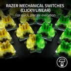 Razer RZ03-04700200-R3U1 BlackWidow V4 X Green Switch RGB Keyboard