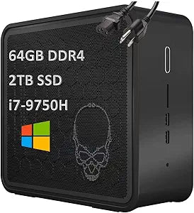 Intel BOXDQ67SWB3 NUC 9 Extreme Gaming Mini PC i7-9750H 64GB