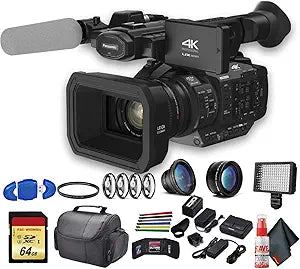 Panasonic AG-UX180 4K Professional Camcorder Kit