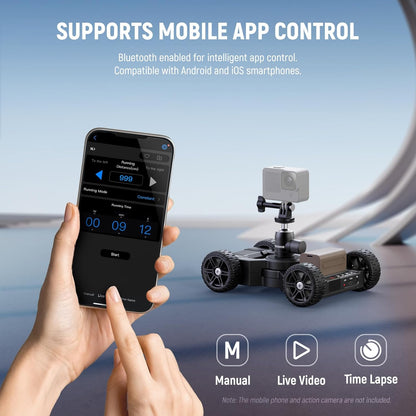 Neewer DL400 Motorized Camera Slider - App Control, 5H Runtime