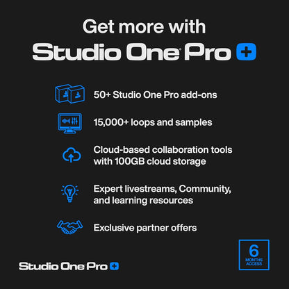 PreSonus Studio One Pro Music Software + Access Key
