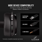 Corsair CA-9011185-NA Virtuoso RGB Wireless Gaming Headset