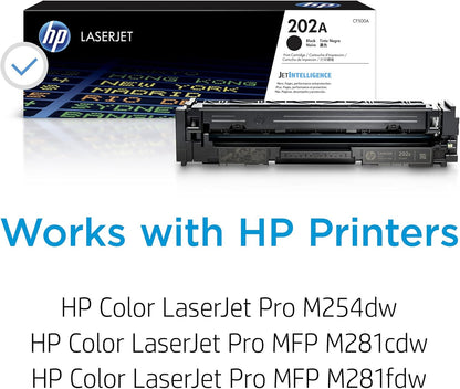 HP CF500A 202A Black Toner Cartridge