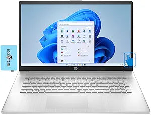 HP 17z-cp000 17.3" HD+ Touchscreen Ryzen 5 32GB RAM Laptop with Hub