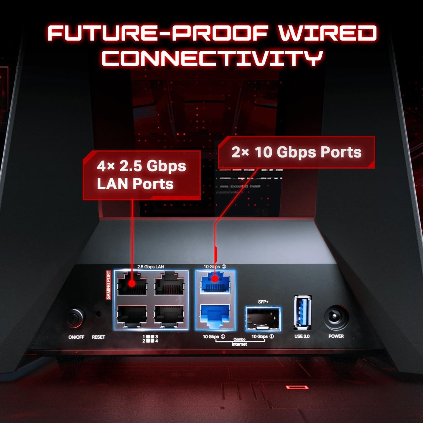 TP-Link Archer GE800 BE19000 WiFi 7 Gaming Router
