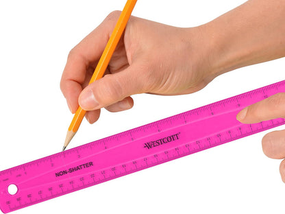 Westcott 14381 Shatterproof 12-Inch Ruler