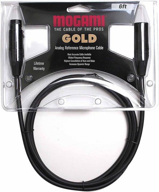 Mogami Gold STUDIO-06 XLR Microphone Cable 6ft