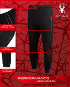 Spyder Men's Fleece Jogger Sweatpants Athletic Gym Pants