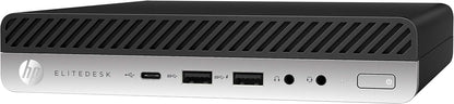 HP Core i5 EliteDesk 800 G3 Renewed Mini Desktop