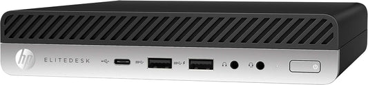 HP Core i5 EliteDesk 800 G3 Renewed Mini Desktop
