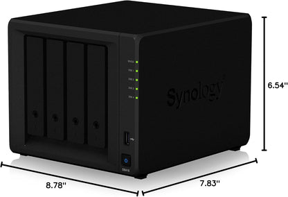 Synology DS418 4-Bay NAS: High-Performance DiskStation