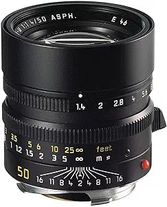Leica 11891 50mm f/1.4 Summilux-M Aspherical Lens Black