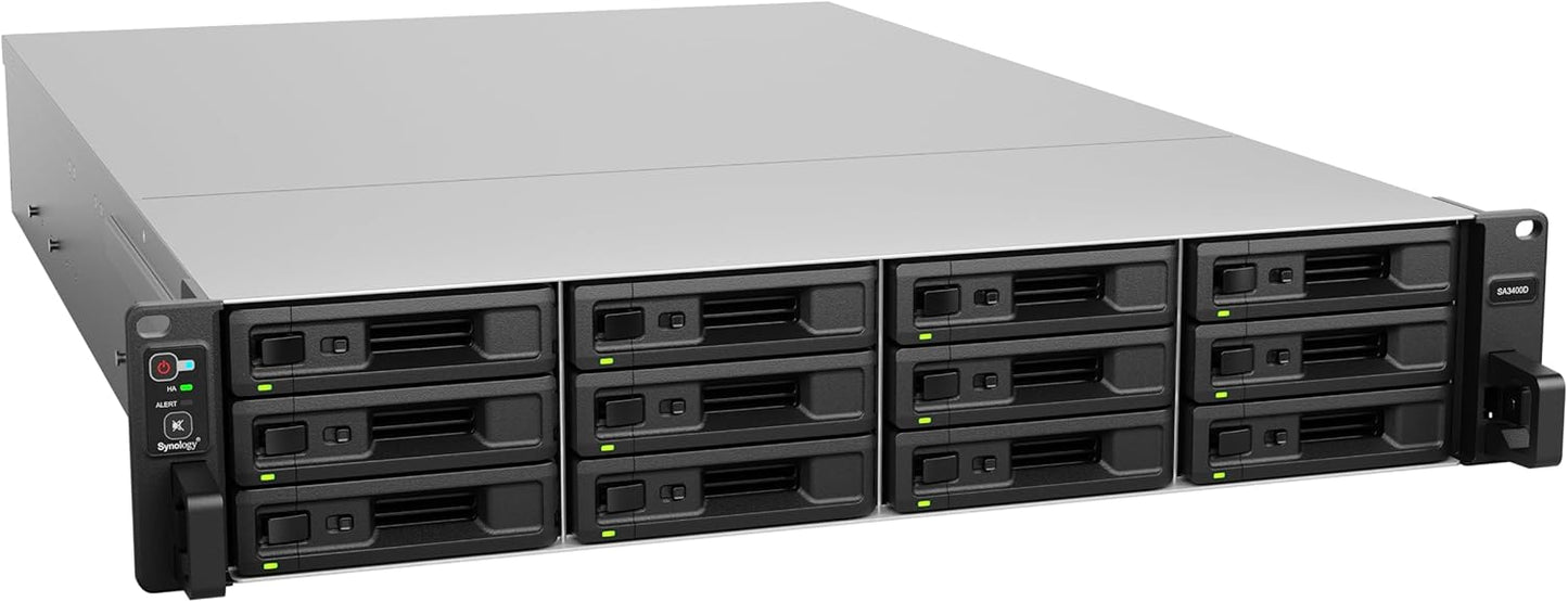 Synology SA3400D 12-Bay Dual Controller NAS