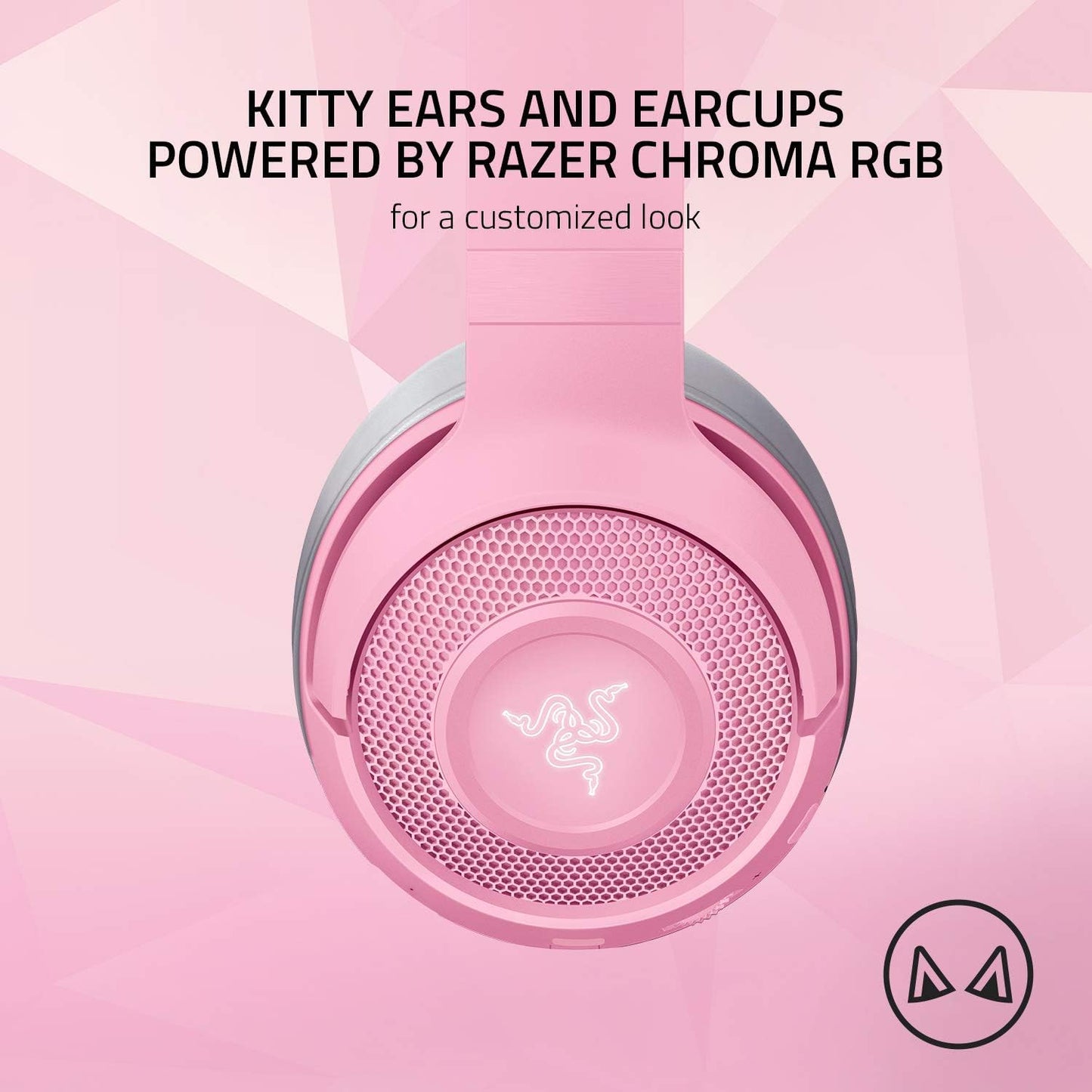 Razer Kraken BT Kitty Edition Bluetooth Gaming Headset Renewed