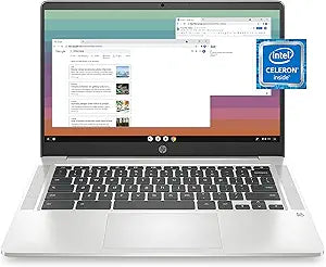 HP 14a-na0200nr Chromebook 14" HD - Mineral Silver