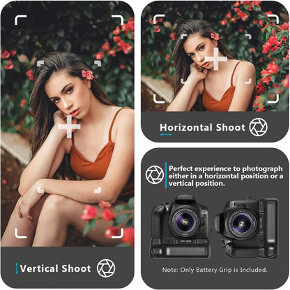 Neewer Vertical Battery Grip LP-E10 for Canon EOS