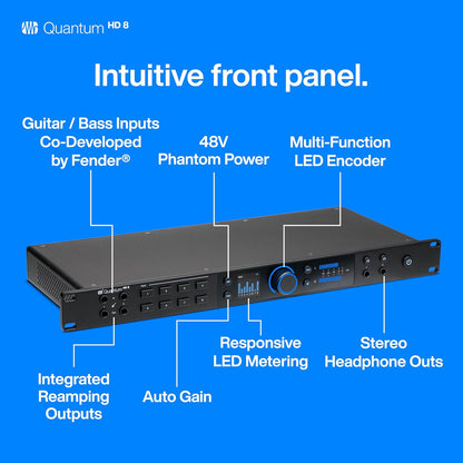 PreSonus Quantum HD8 USB-C Audio Interface Studio One