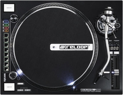 Reloop RP-8000 MK2 Hybrid Torque Turntable Direct Drive Black