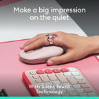 Logitech 910-007409 POP Wireless Bluetooth Mouse Rose