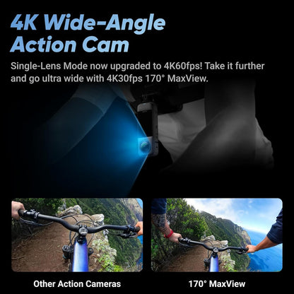 Insta360 CINSABMA X4 8K 360 Waterproof Action Camera