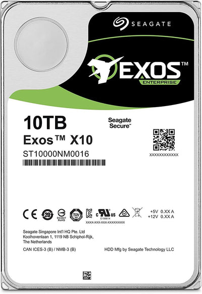 Seagate ST10000NM0016 10TB Enterprise Capacity 7200RPM HDD