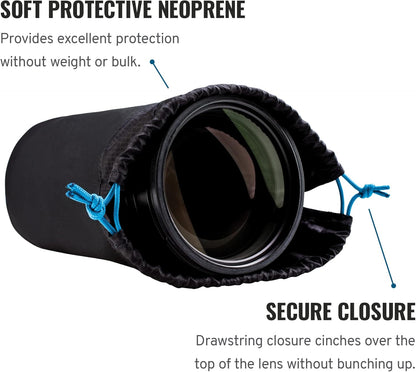 Tenba 636-355 Soft Lens Pouch 12x5 - Camera Protection