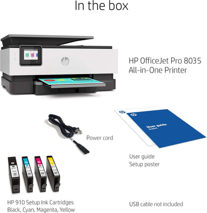 HP 1L0H8AR OfficeJet Pro 8035e Wireless Color Printer