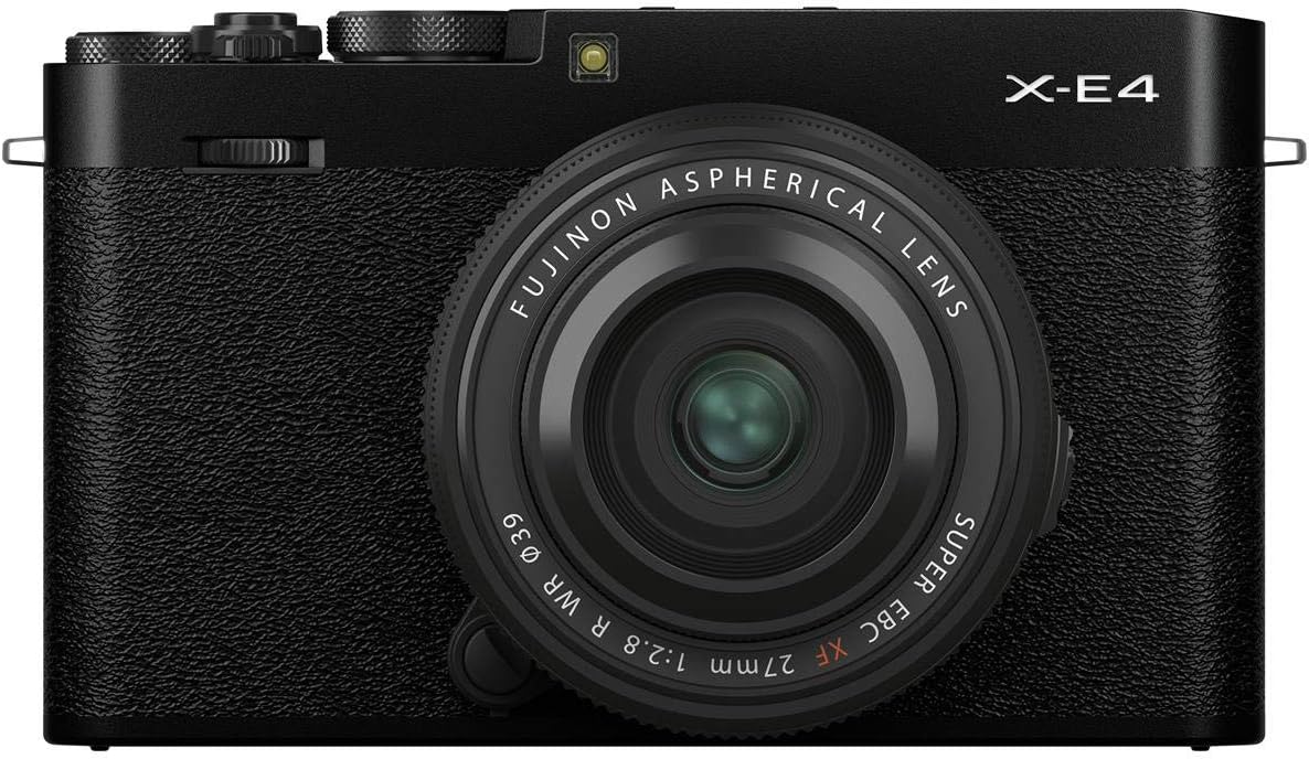 Fujifilm X-E4 XF27mmF2.8 Kit Black Compact Camera