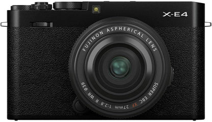 Fujifilm X-E4 XF27mmF2.8 Kit Black Compact Camera