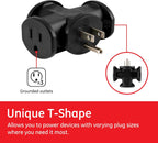 GE 50872 3-Outlet Extender Outdoor Rated Adapter