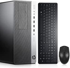 HP 800 G3 SFF Gaming Desktop i7-6700 32GB 1TB NVMe SSD GT1030 Win10 Pro Renewed