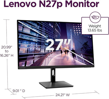 Lenovo 67C3GCC4US N27p 27" 4K USB-C Monitor