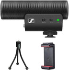 Sennheiser MKE 400 Shotgun Microphone Bundle Tripod