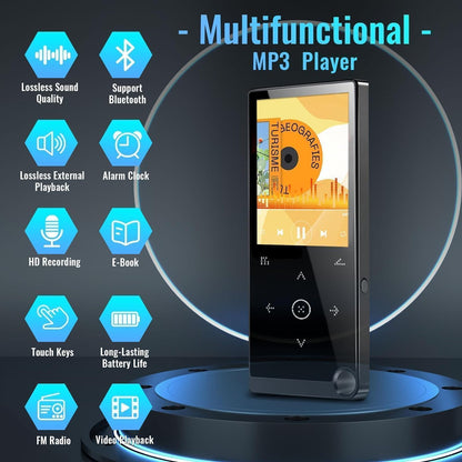 HP 80GB MP3 Player Bluetooth 5.2 - Black