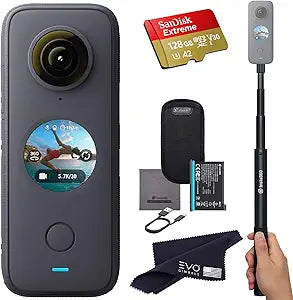 Insta360 CINOSXX/A ONE X2 360 Camera Bundle with Accessories