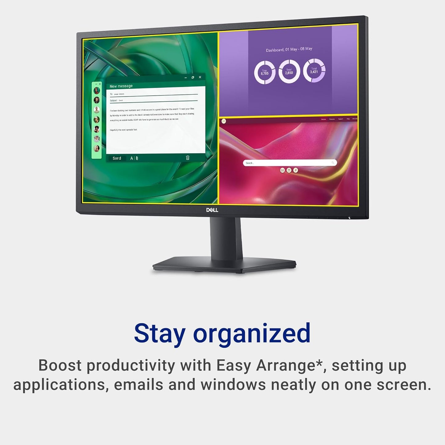 Dell SE2425H 24" FHD VA Panel Eye Comfort Monitor