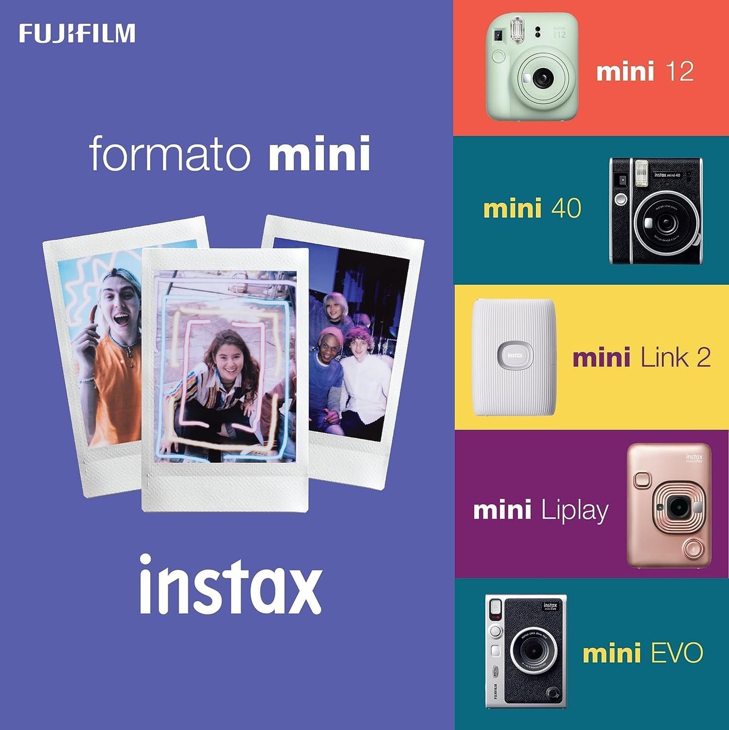 Fujifilm FBA_MAIN-567889 Instax Mini Film 50 Sheets