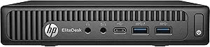 HP Elitedesk 800 G2 Mini PC i5-6500T 256GB SSD Renewed