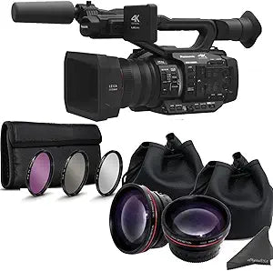 Panasonic AG UX180 4K Premium Professional Camcorder Bundle