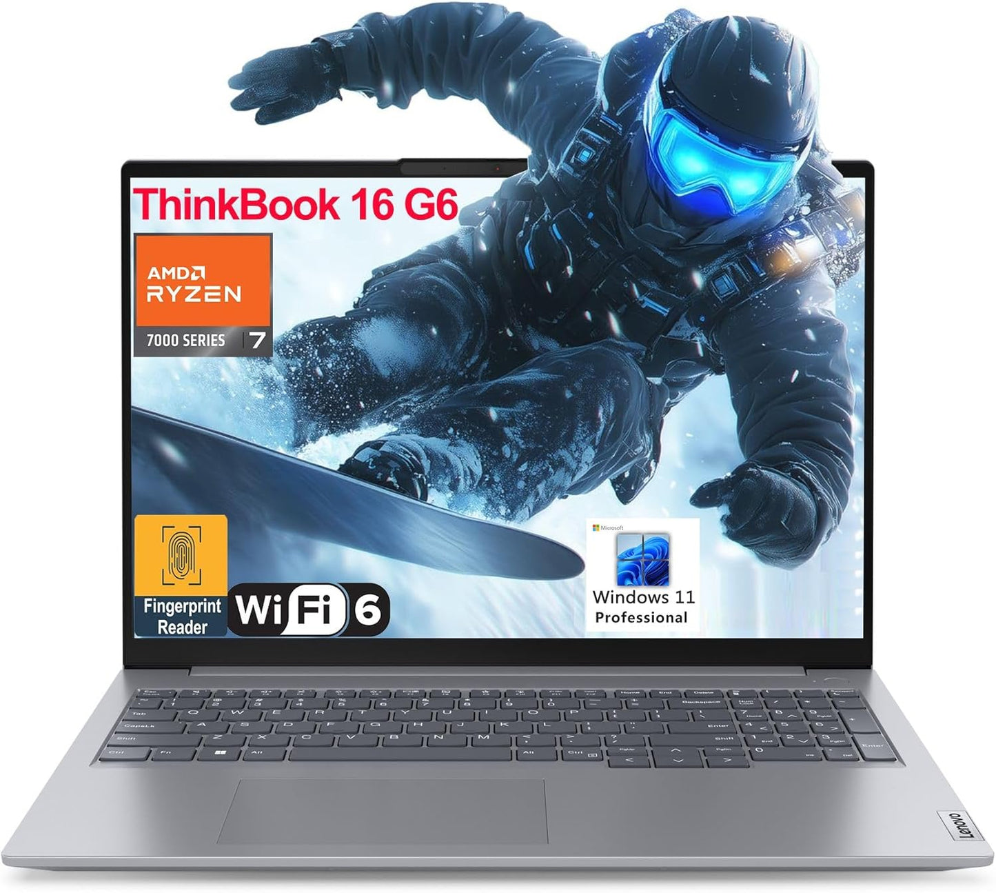 Lenovo 16 G6 ThinkBook 16" FHD+ Ryzen 7 Laptop