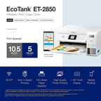 Epson ET-2850 EcoTank Wireless All-in-One Printer