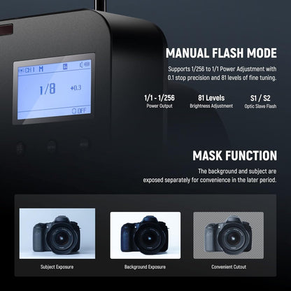 Neewer Q4 400Ws TTL Outdoor Studio Flash Strobe