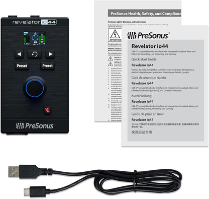 PreSonus Revelator io44 USB-C Audio Interface