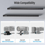 Sirui AM-CR300 15mm Carbon Fiber Rods 12inch Camera Rail
