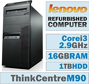 Lenovo ThinkCentre M90 MT - i3, 16GB, 1TB HDD, No OS Desktop