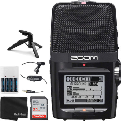 Zoom ZH2N K2 Portable Handy Recorder Mic Bundle